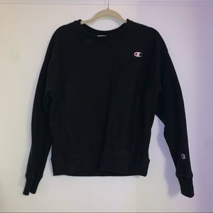 black champion sweatshirt